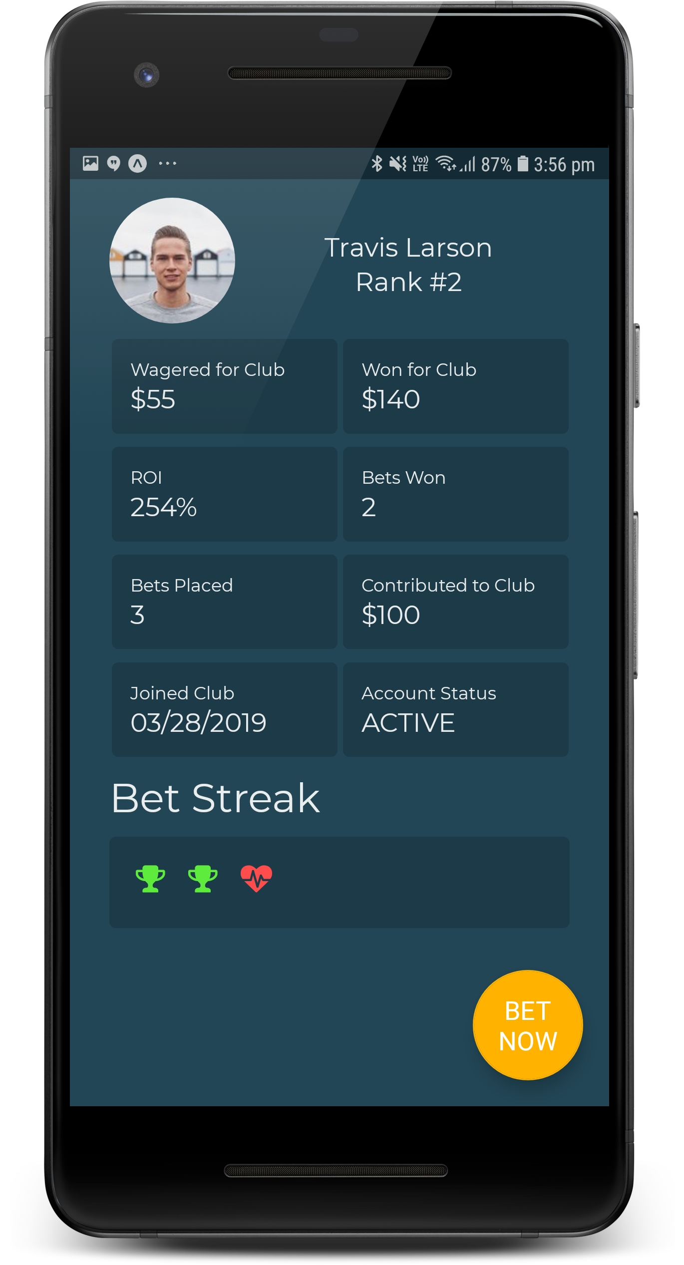 Compare Punter Stats